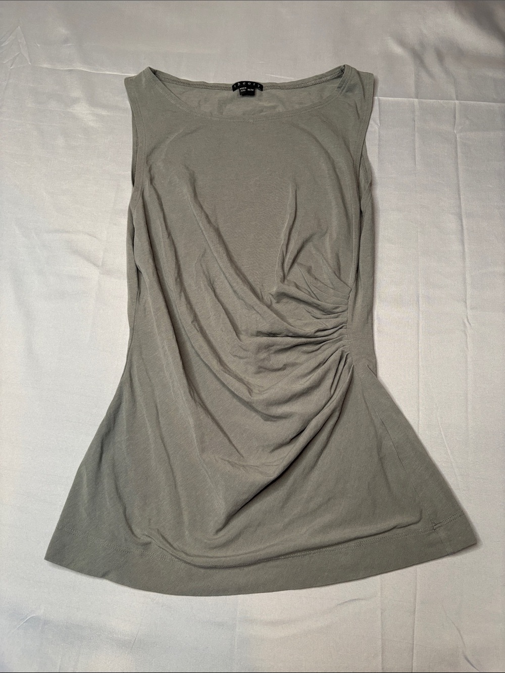 Theory Women’s Grey Sleeveless Tank Size Medium